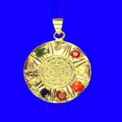 Manufacturers Exporters and Wholesale Suppliers of Navratan Pendants Delhi Delhi